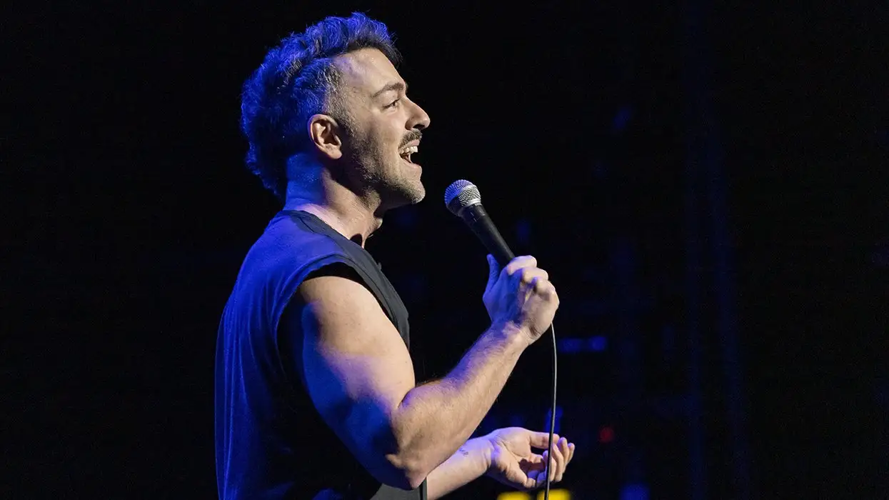 Audience at a Matteo Lane concert
